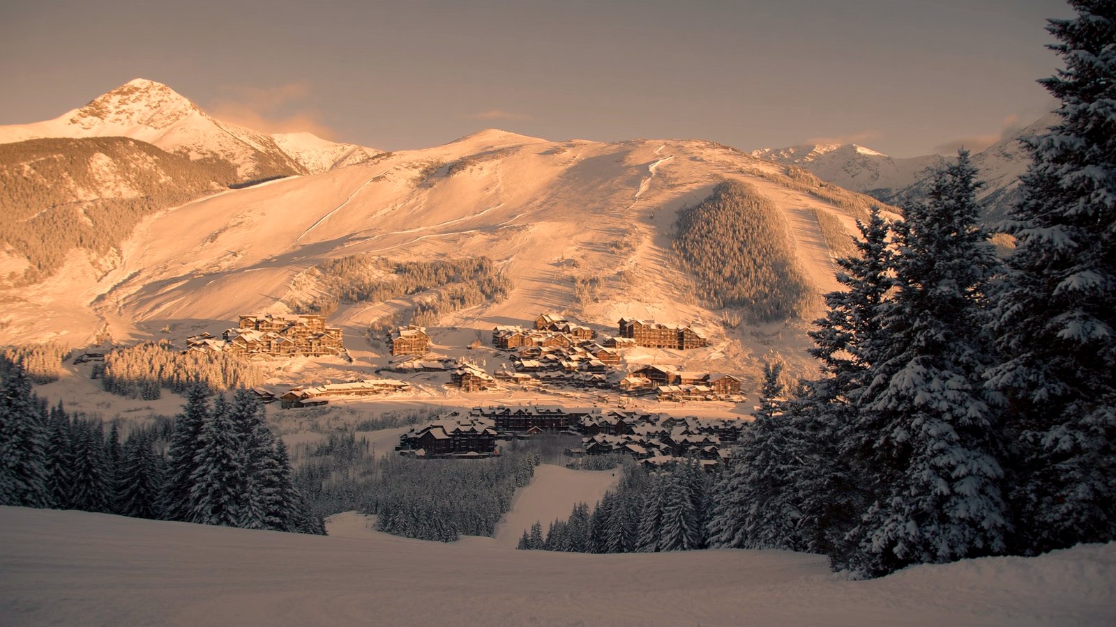 Beaver Creek at golden hour
