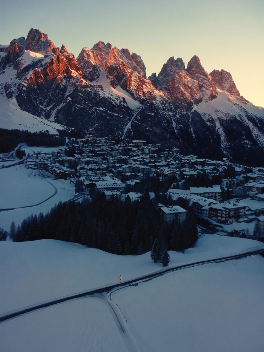 Cortina at golden hour
