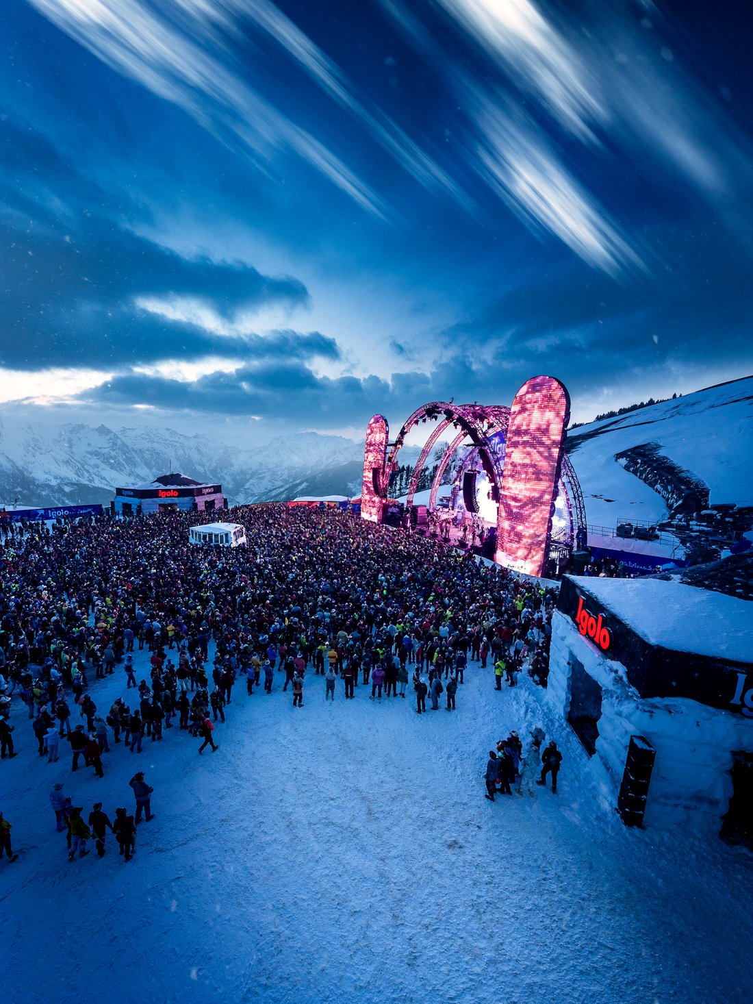 Top of the Mountain concert in Ischgl