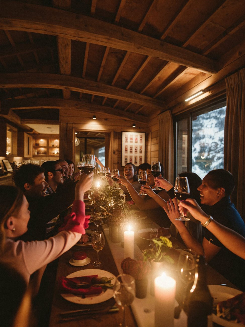 A long alpine dinner