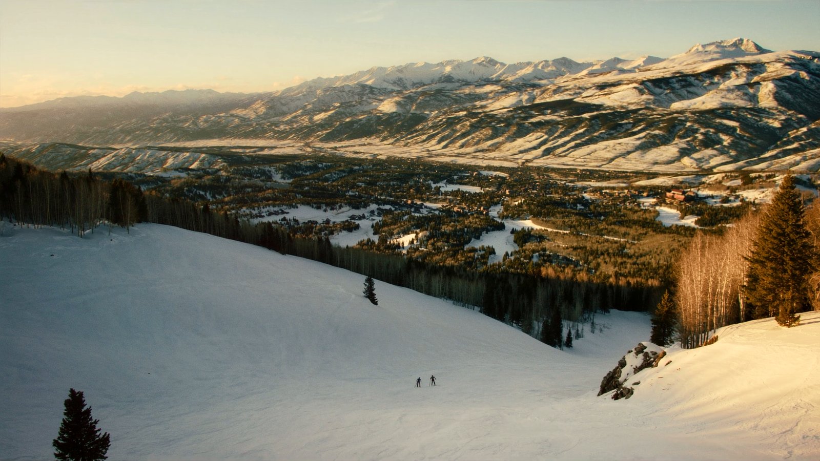 Snowmass at golden hour