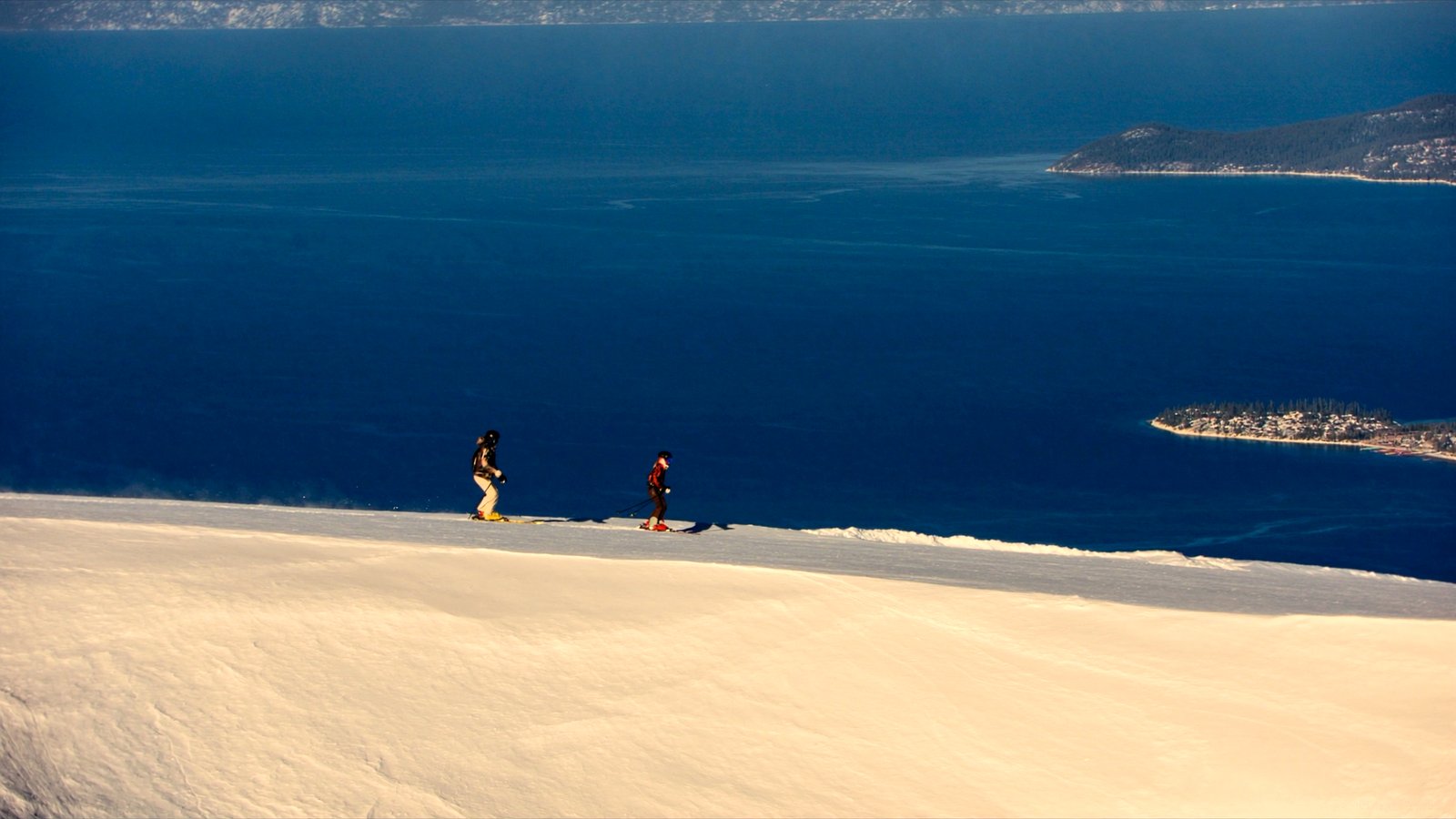 Lake Tahoe at golden hour