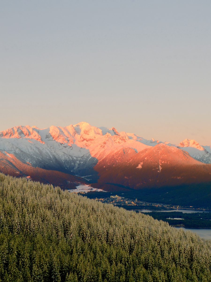 Whistler at golden hour